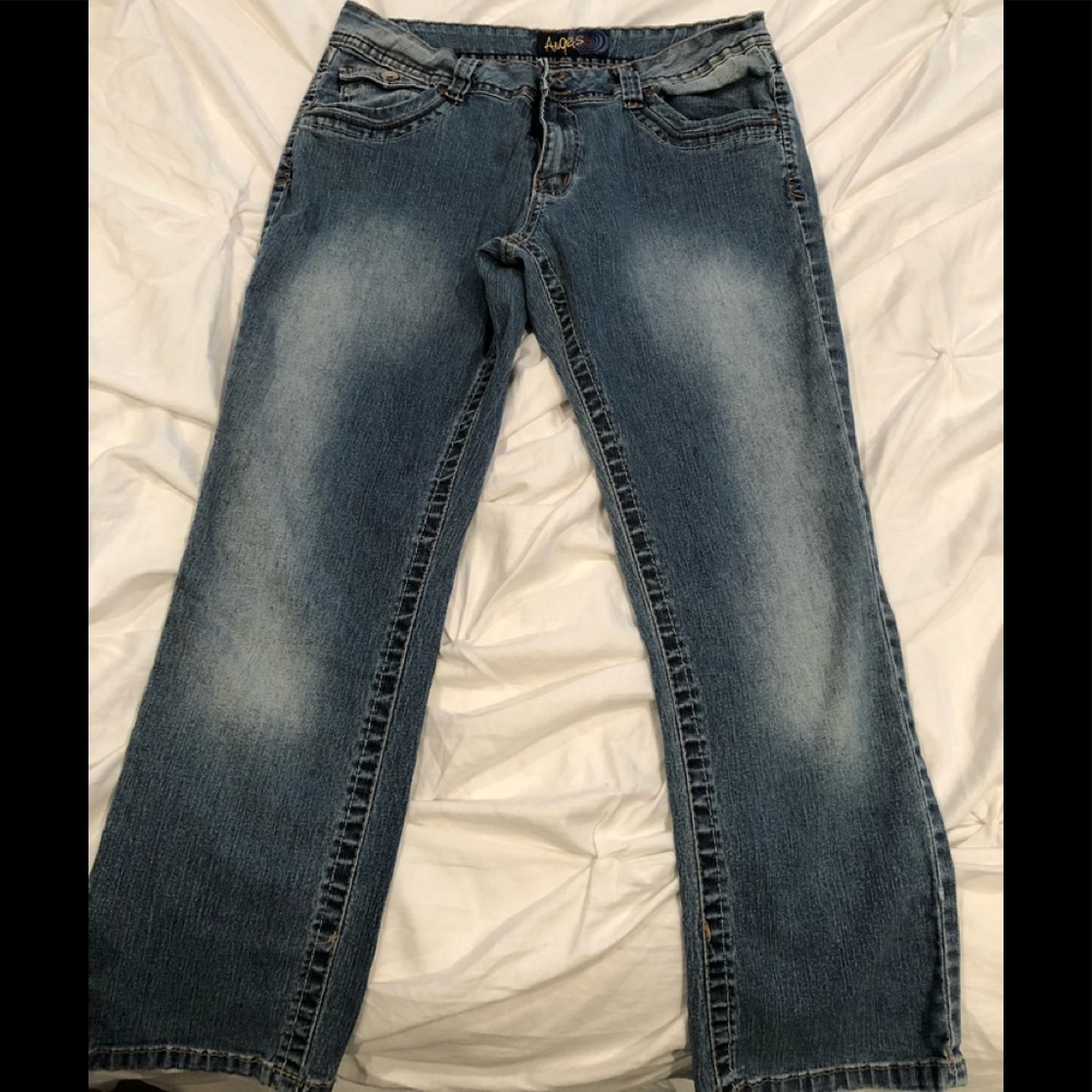 Stretch skinny capris